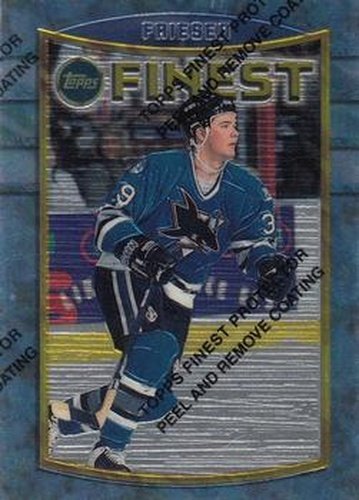 #11 Jeff Friesen - San Jose Sharks - 1994-95 Finest Hockey