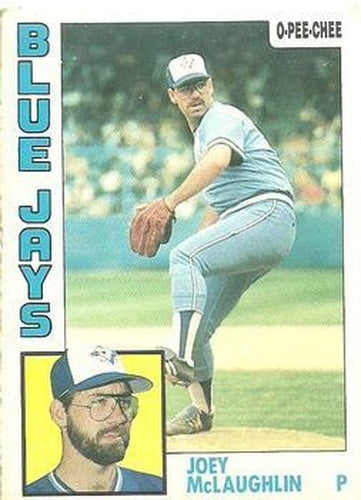 #11 Joey McLaughlin - Toronto Blue Jays - 1984 O-Pee-Chee Baseball