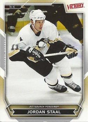 #11 Jordan Staal - Pittsburgh Penguins - 2007-08 Upper Deck Victory Hockey