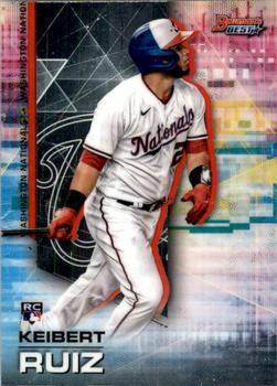 #11 Keibert Ruiz - Washington Nationals - 2021 Bowman's Best Baseball