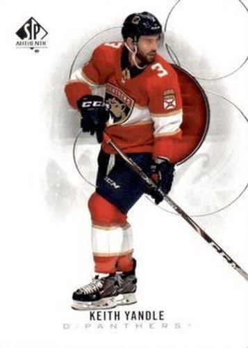 #11 Keith Yandle - Florida Panthers - 2020-21 SP Authentic Hockey
