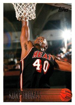 #11 Kurt Thomas - Miami Heat - 1996-97 Topps Basketball
