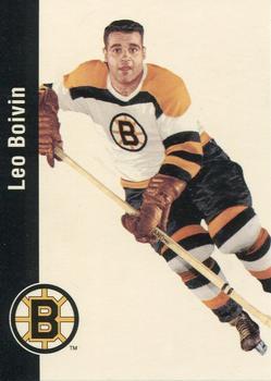 #11 Leo Boivin - Boston Bruins - 1994 Parkhurst Missing Link 1956-57 Hockey
