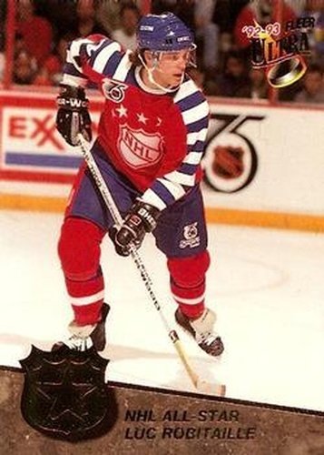 #11 Luc Robitaille - Los Angeles Kings - 1992-93 Ultra - NHL All-Stars Hockey