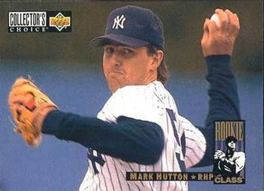 #11 Mark Hutton - New York Yankees - 1994 Collector's Choice Baseball