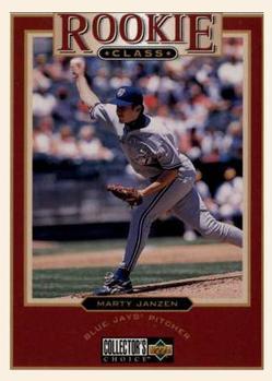 #11 Marty Janzen - Toronto Blue Jays - 1997 Collector's Choice Baseball