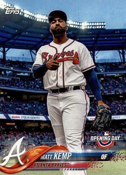 #11 Matt Kemp - Atlanta Braves - 2018 Topps Opening Day Baseball