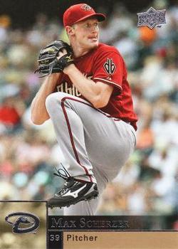 #11 Max Scherzer - Arizona Diamondbacks - 2009 Upper Deck Baseball