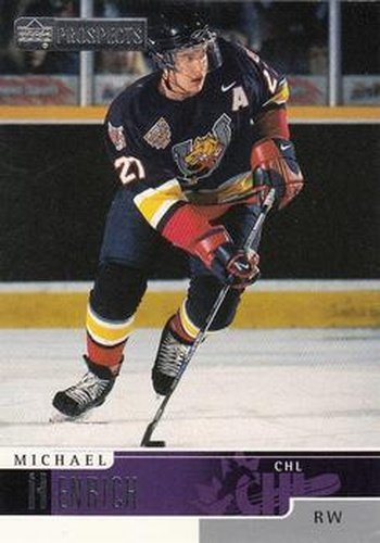 #11 Michael Henrich - Barrie Colts - 1999-00 Upper Deck Prospects Hockey