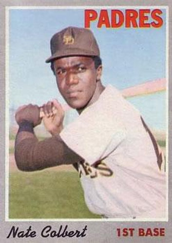 #11 Nate Colbert - San Diego Padres - 1970 Topps Baseball