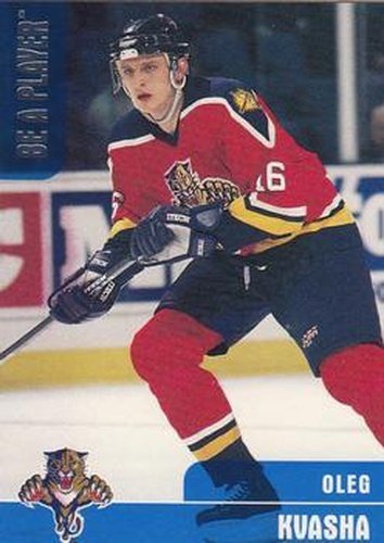 #11 Oleg Kvasha - Florida Panthers - 1999-00 Be a Player Memorabilia Hockey