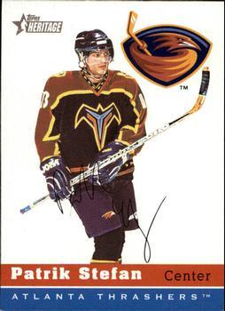 #11 Patrik Stefan - Atlanta Thrashers - 2000-01 Topps Heritage Hockey