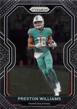 #11 Preston Williams - Miami Dolphins - 2020 Panini Prizm Football