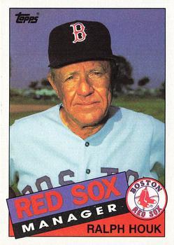 #11 Ralph Houk - Boston Red Sox - 1985 Topps Baseball