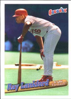 #11 Ray Lankford - St. Louis Cardinals - 1996 Bazooka Baseball