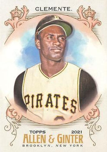 #11 Roberto Clemente - Pittsburgh Pirates - 2021 Topps Allen & Ginter Baseball