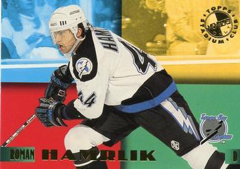 #11 Roman Hamrlik - Tampa Bay Lightning - 1995-96 Stadium Club Members Only 50 Hockey