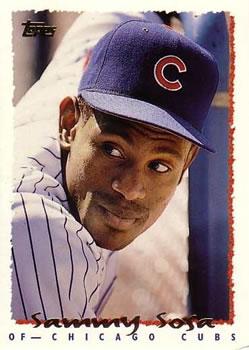 #11 Sammy Sosa - Chicago Cubs - 1995 Topps Baseball