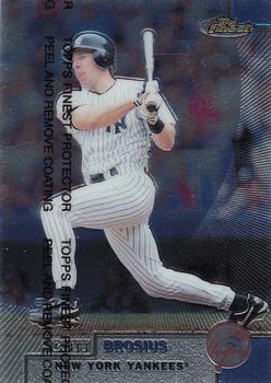 #11 Scott Brosius - New York Yankees - 1999 Finest Baseball