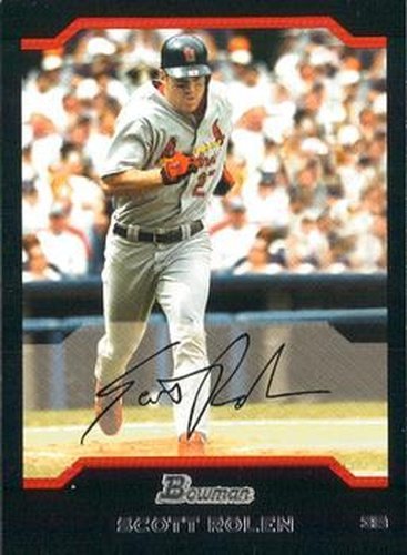 #11 Scott Rolen - St. Louis Cardinals - 2004 Bowman Baseball