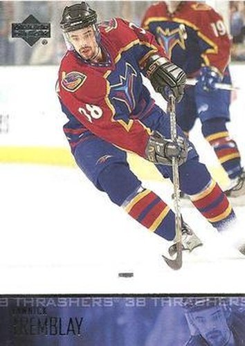 #11 Yannick Tremblay - Atlanta Thrashers - 2003-04 Upper Deck Hockey