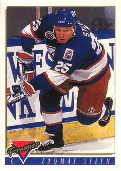 #11 Thomas Steen - Winnipeg Jets - 1993-94 O-Pee-Chee Premier Hockey