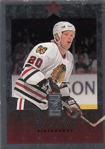 #11 Gary Suter - Chicago Blackhawks - 1995-96 Donruss Elite Hockey