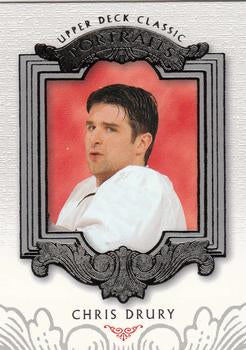 #11 Chris Drury - Buffalo Sabres - 2003-04 Upper Deck Classic Portraits Hockey