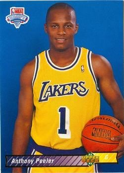 #11 Anthony Peeler - Los Angeles Lakers - 1992-93 Upper Deck Basketball