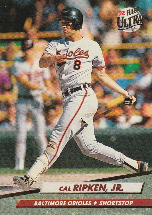 #11 Cal Ripken Jr. - Baltimore Orioles - 1992 Ultra Baseball