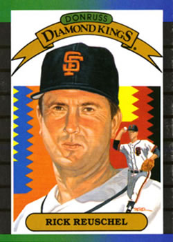 #11 Rick Reuschel - San Francisco Giants - 1989 Donruss Baseball