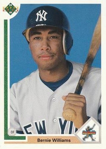 #11 Bernie Williams - New York Yankees - 1991 Upper Deck Baseball