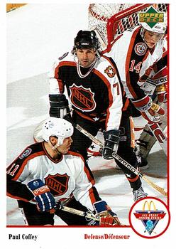 #Mc-11 Paul Coffey - Pittsburgh Penguins - 1991-92 Upper Deck McDonald's All-Stars Hockey