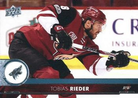 #11 Tobias Rieder - Arizona Coyotes - 2017-18 Upper Deck Hockey