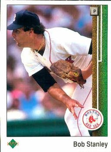 #411 Bob Stanley - Boston Red Sox - 1989 Upper Deck Baseball