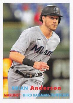 #11 Brian Anderson - Miami Marlins - 2021 Topps Archives Baseball