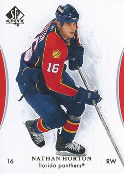 #11 Nathan Horton - Florida Panthers - 2007-08 SP Authentic Hockey