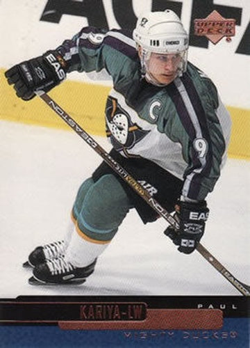 #11 Paul Kariya - Anaheim Mighty Ducks - 1999-00 Upper Deck Hockey