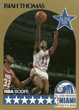 #11 Isiah Thomas - Detroit Pistons - 1990-91 Hoops Basketball