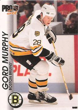 #11 Gord Murphy - Boston Bruins - 1992-93 Pro Set Hockey