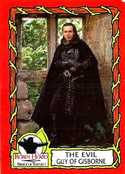 #11 The Evil Guy of Gisborne - 1991 Topps Robin Hood: Prince of Thieves