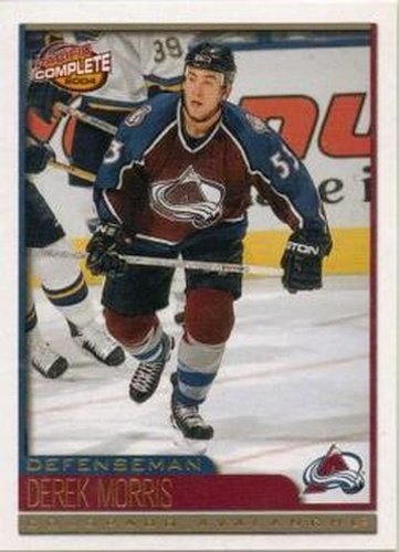 #11 Derek Morris - Colorado Avalanche - 2003-04 Pacific Complete Hockey