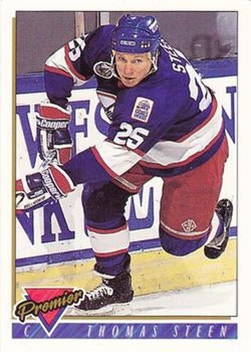 #11 Thomas Steen - Winnipeg Jets - 1993-94 Topps Premier Hockey