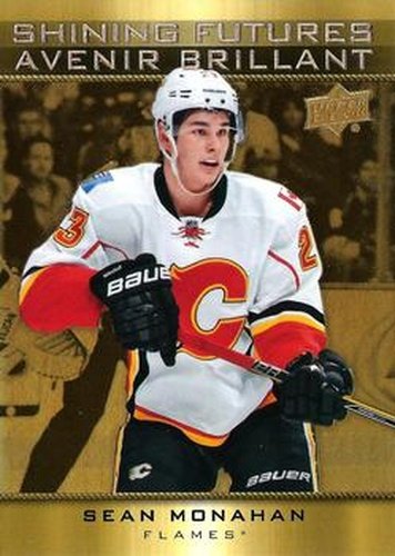 #SF-11 Sean Monahan - Calgary Flames - 2015-16 Upper Deck Tim Hortons Hockey - Shining Futures