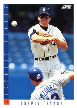 #11 Travis Fryman - Detroit Tigers - 1993 Score Baseball