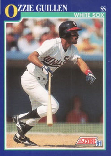 #11 Ozzie Guillen - Chicago White Sox - 1991 Score Baseball