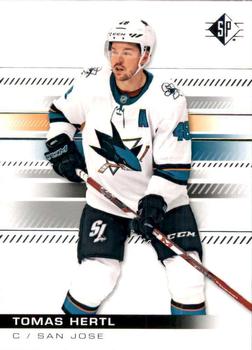 #11 Tomas Hertl - San Jose Sharks - 2019-20 SP Hockey