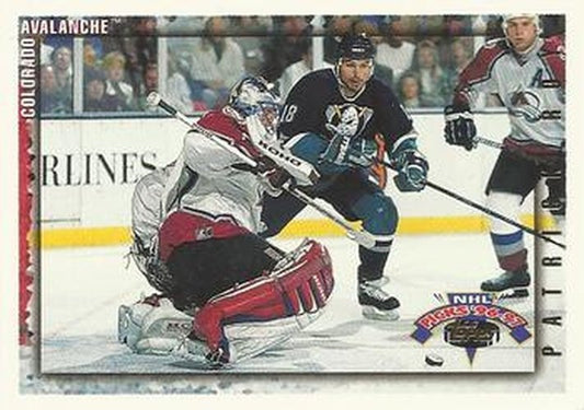 #11 Patrick Roy - Colorado Avalanche - 1996-97 Topps NHL Picks Hockey