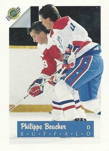 #11 Philippe Boucher - Buffalo Sabres - 1991 Ultimate Draft Hockey