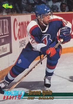 #11 Jarome Iginla - Dallas Stars - 1995 Classic Hockey